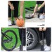 Rafeox Heavy-Duty Manual Foot Air Pump for Bicycles – Portable Tire Inflator with Pressure Gauge